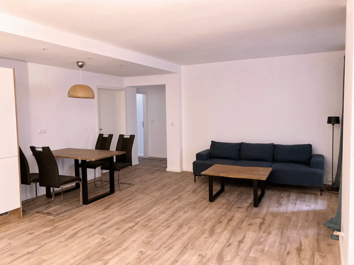 Gemeinschaftsbereich der Cluster-Wohnung in Berlin-Köpenick